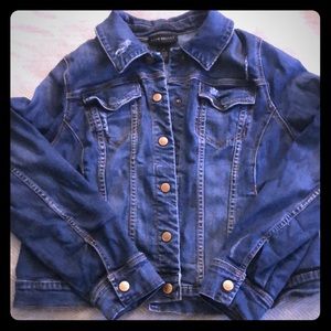 Distressed Jean Jacket